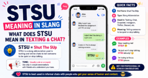 STSU meaning slang