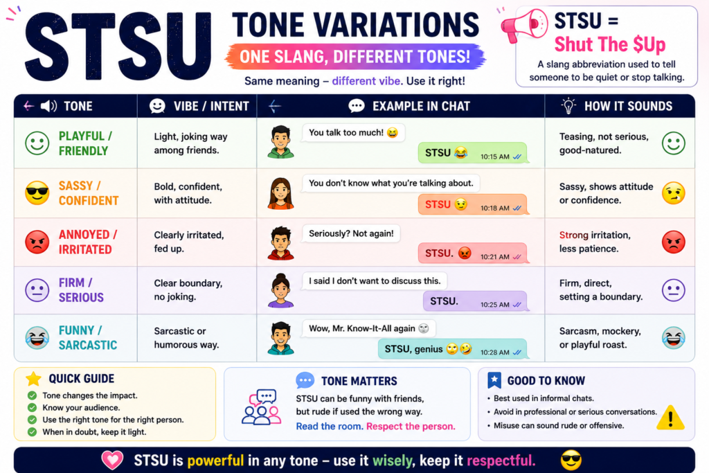 STSU meaning slang