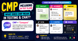 cmp meaning text slang