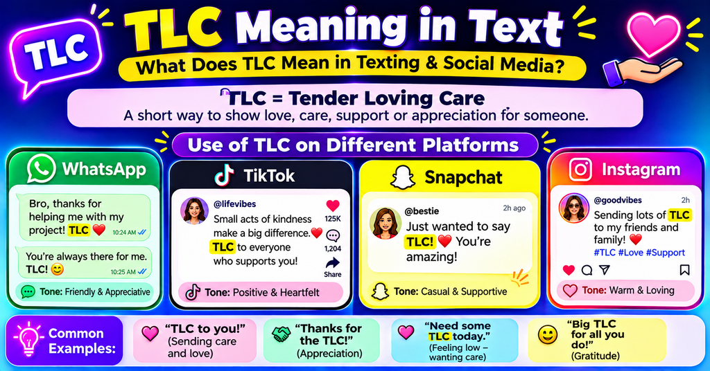 TLC Meaning in Text