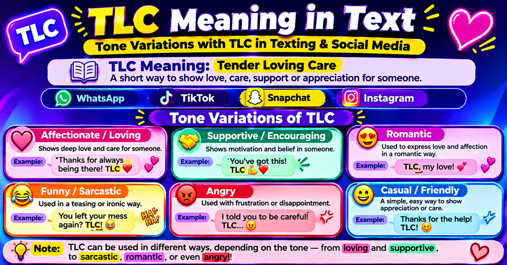 TLC Meaning in Text