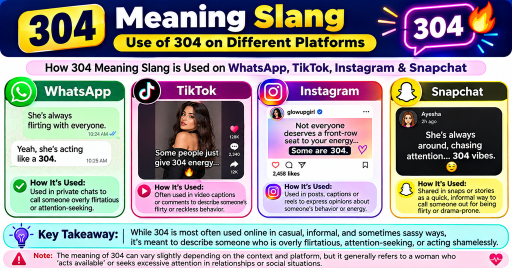 304 meaning slang