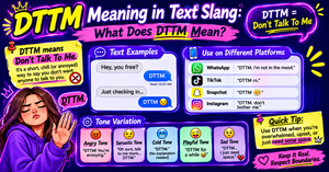 DTTM Meaning Text Slang