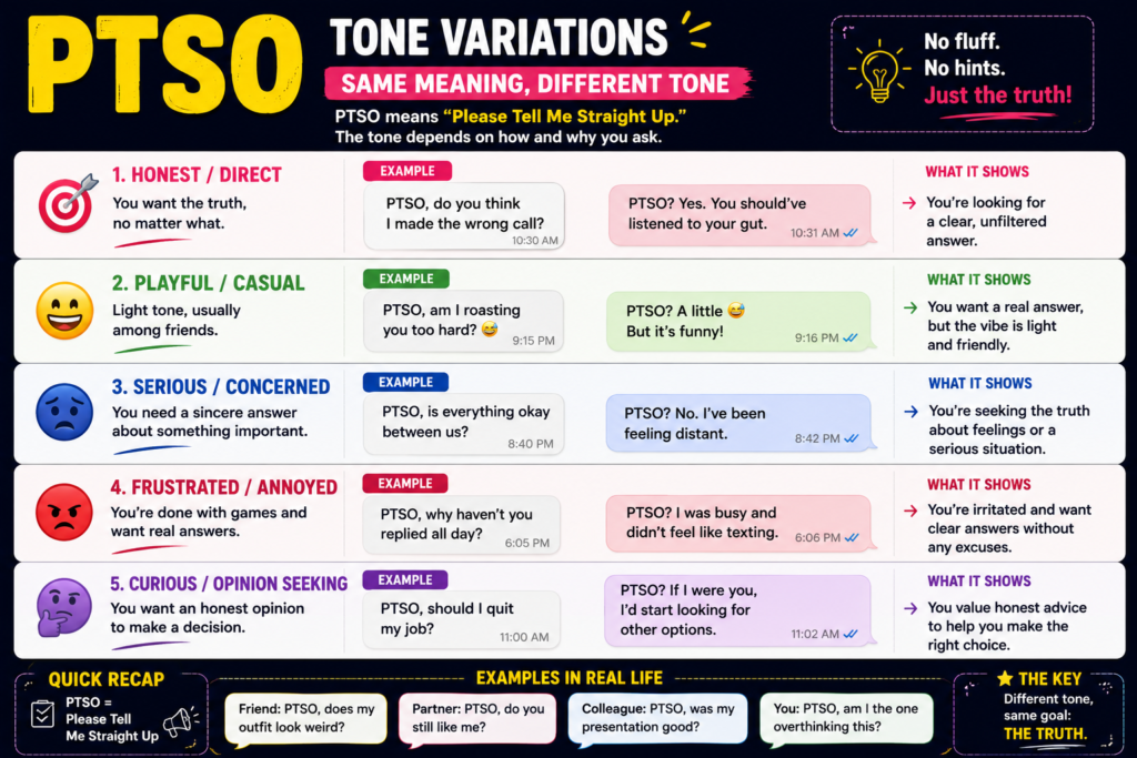 PTSO meaning slang