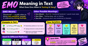 Emo Meaning in Text