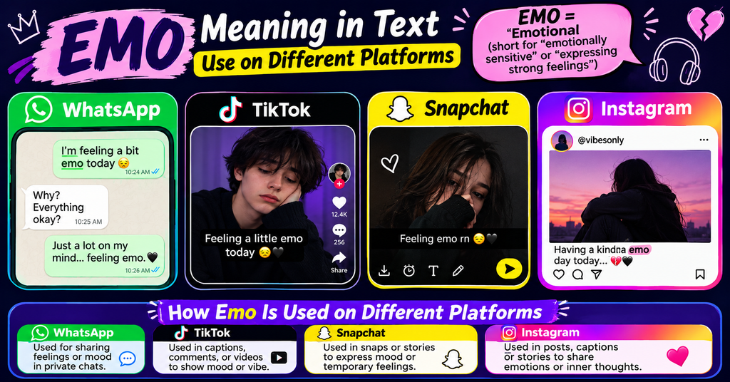 Emo Meaning in Text