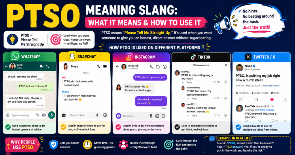 PTSO meaning Slang
