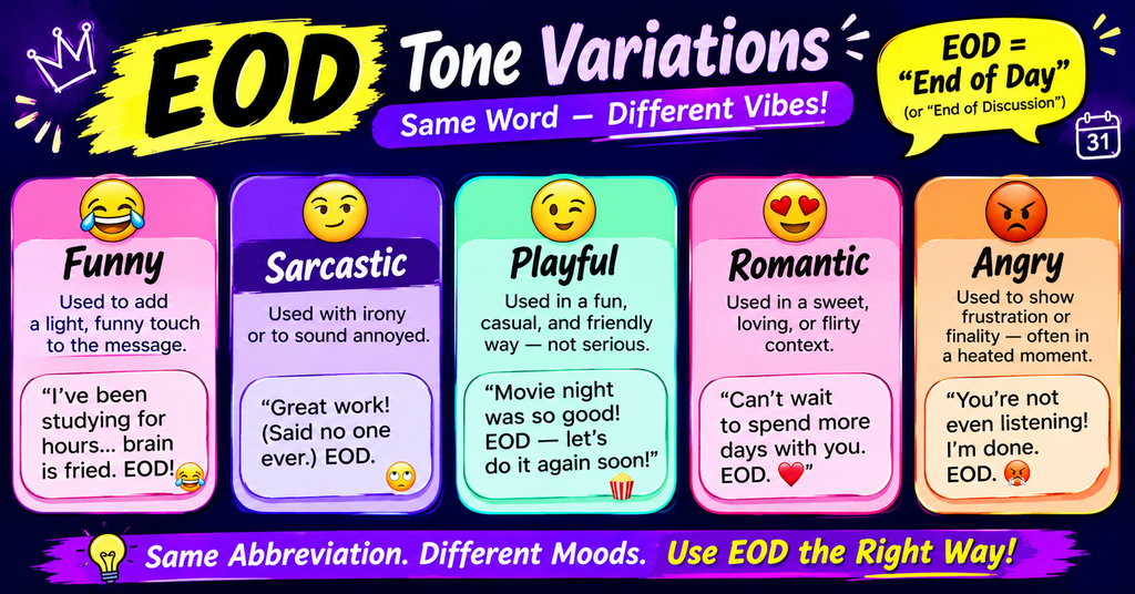 EOD meaning