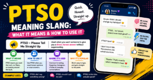 PTSO meaning Slang