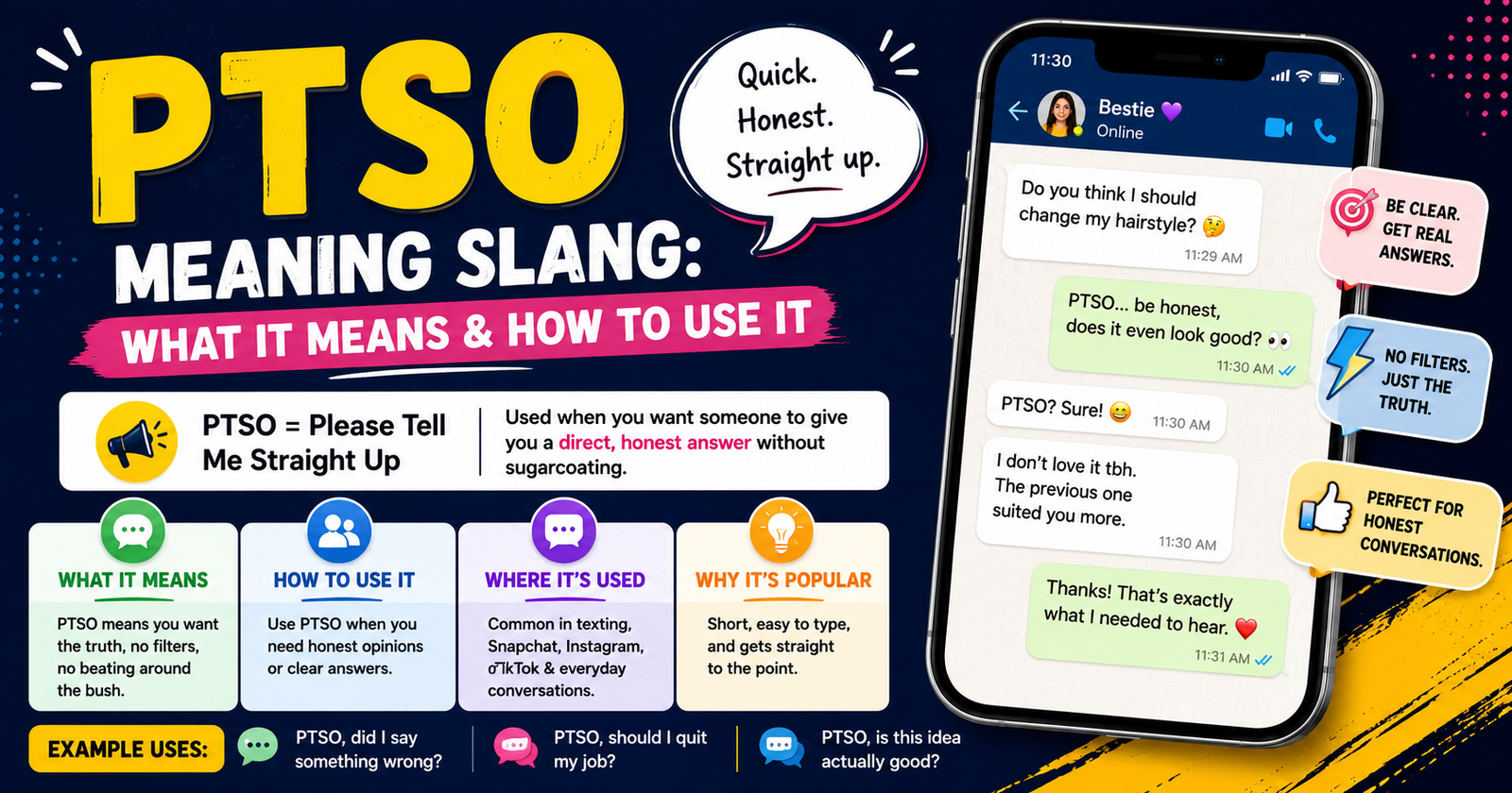 PTSO meaning Slang