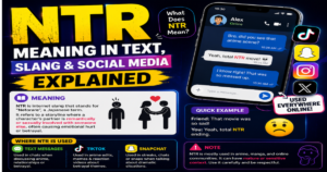 ntr meaning in text