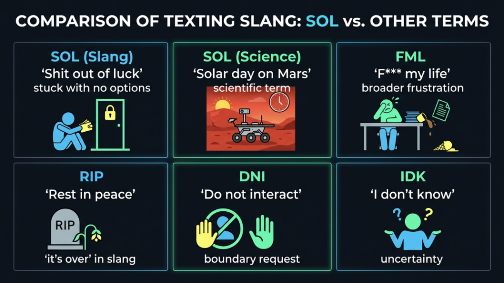 SOL meaning slang