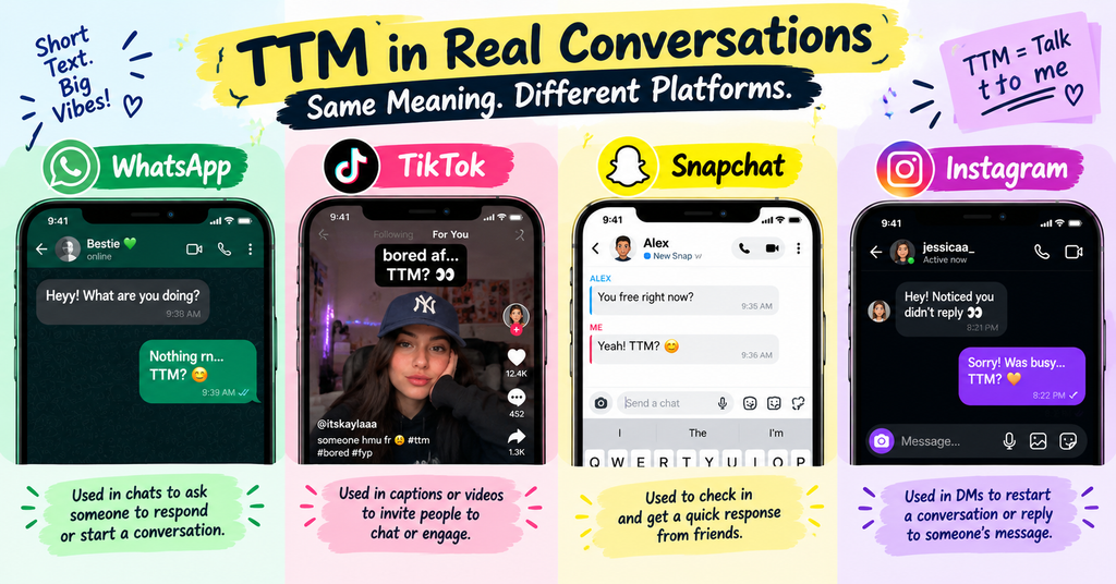 What Does TTM Mean in Text