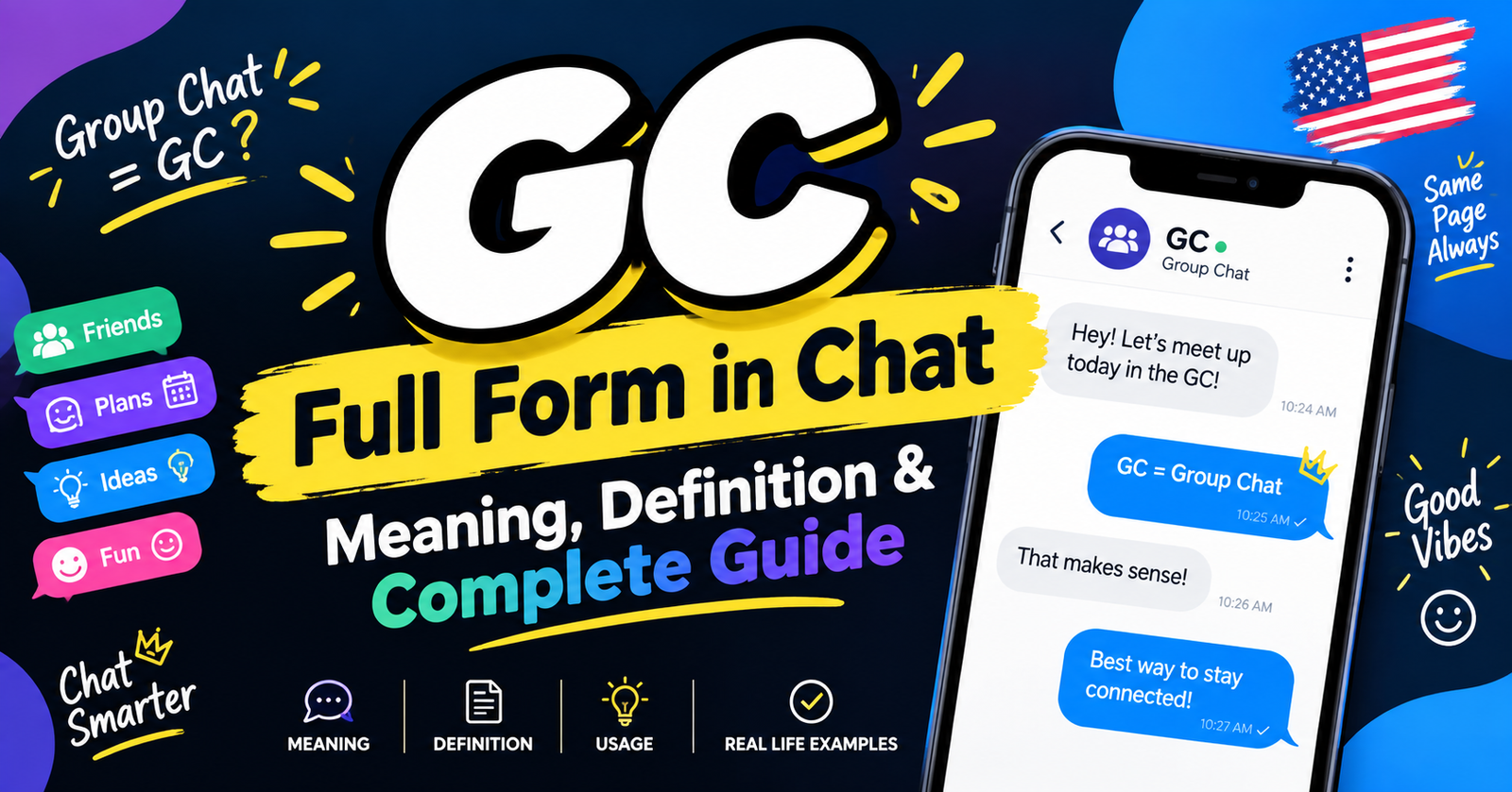 GC Full Form in Chat