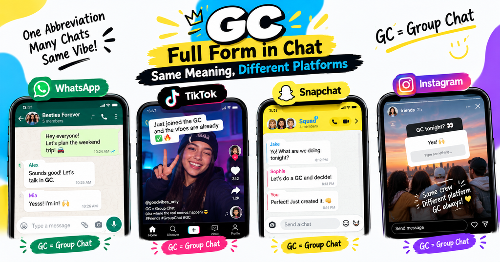 GC Full Form in Chat