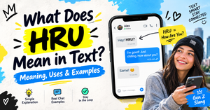 What Does HRU Mean in Text