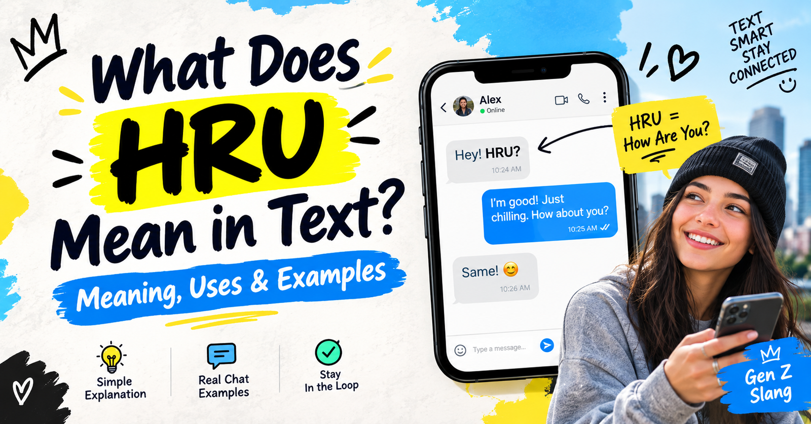 What Does HRU Mean in Text