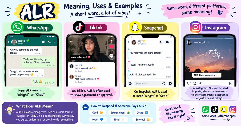 ALR Meaning in Text