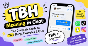 TBH Meaning in Chat