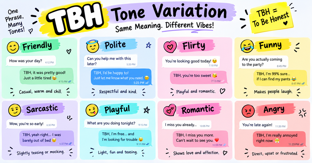 TBH Meaning in Chat