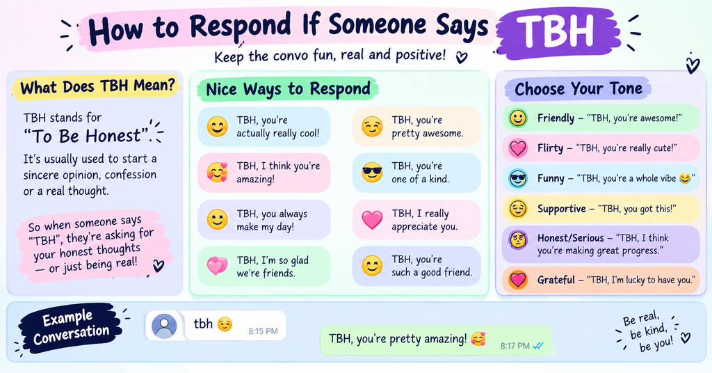 TBH Meaning in Chat