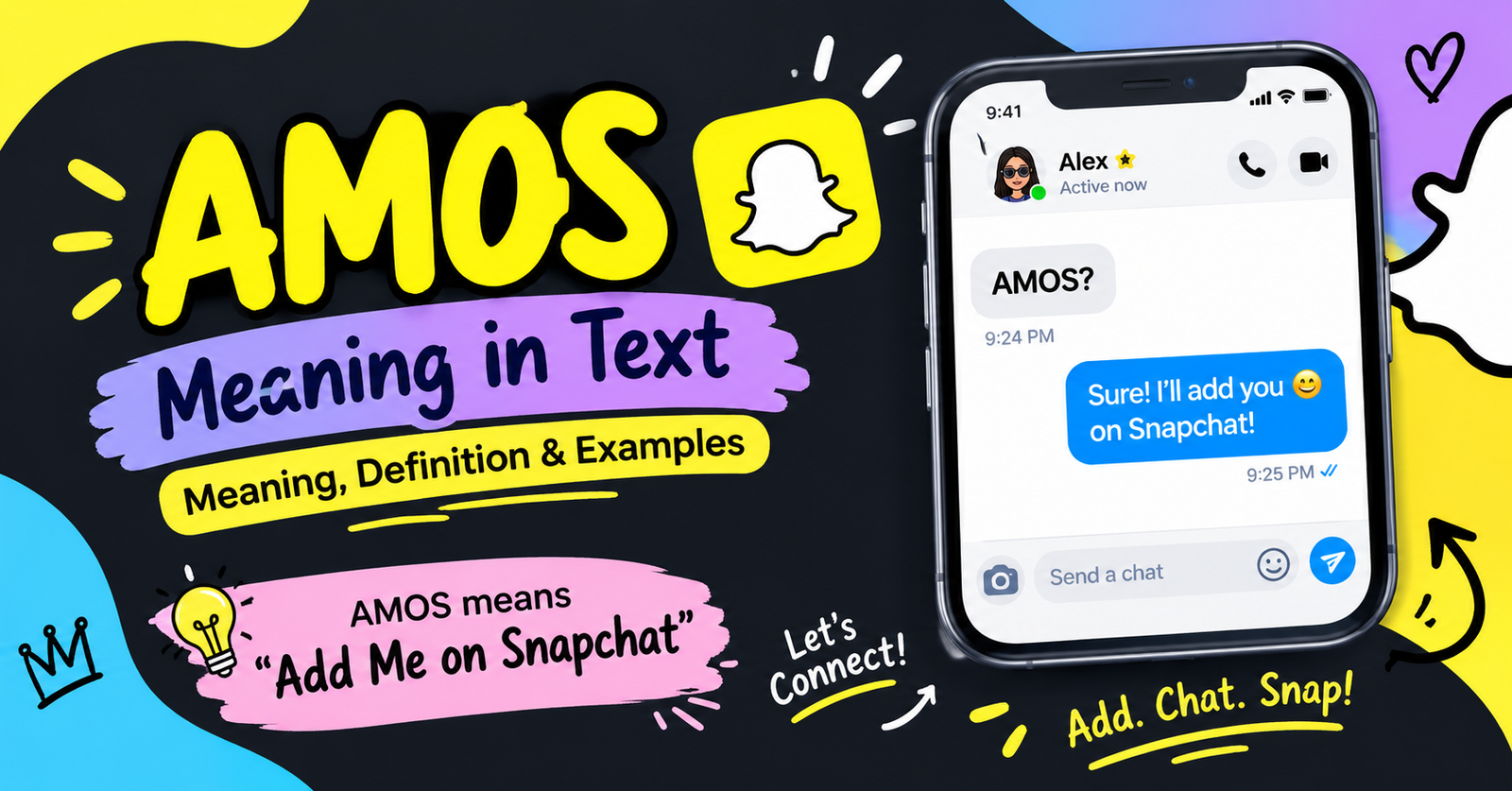 What Does AMOS Mean in Text