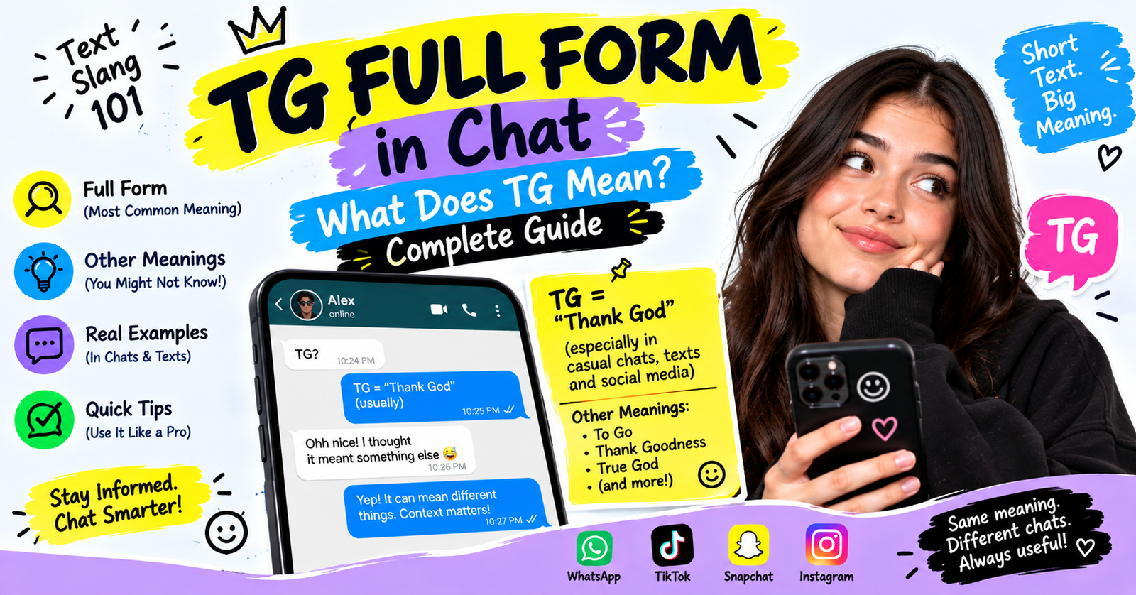 TG Full Form in Chat