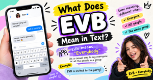 What Does EVB Mean in Text