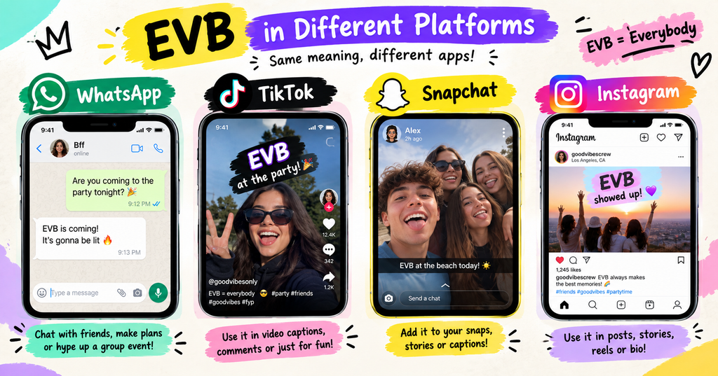 What Does EVB Mean in Text