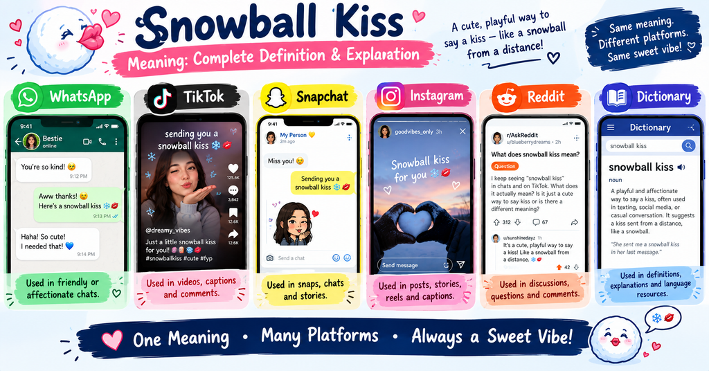 Snowball Kiss Meaning