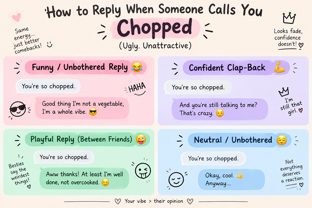 Chopped Meaning Slang