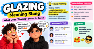 Glazing Meaning Slang