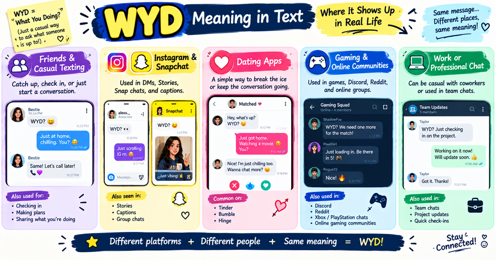 WYD Meaning in Text