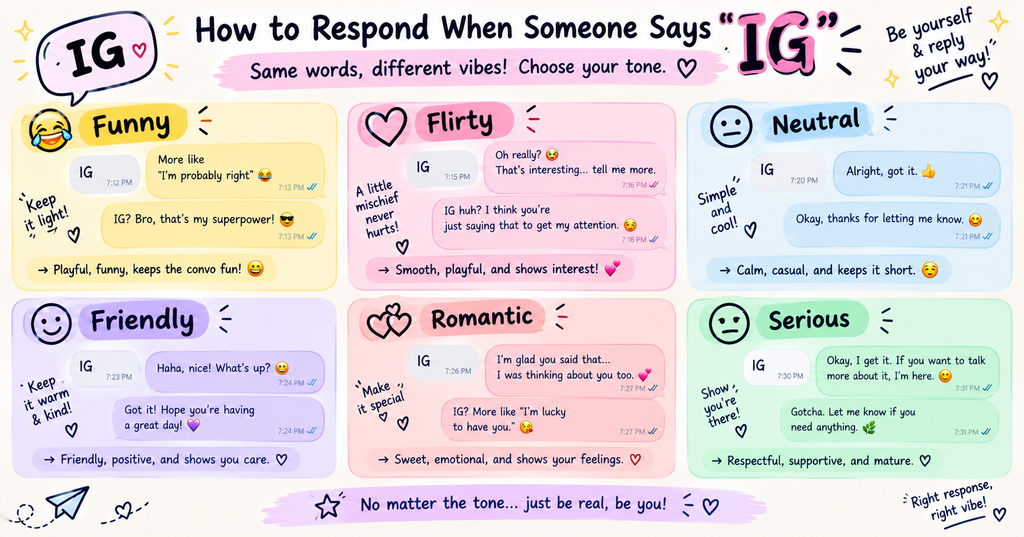 IG Meaning in Text