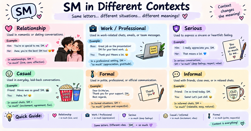 SM Meaning in Text