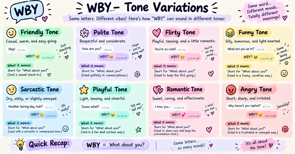 WBY Meaning in Text